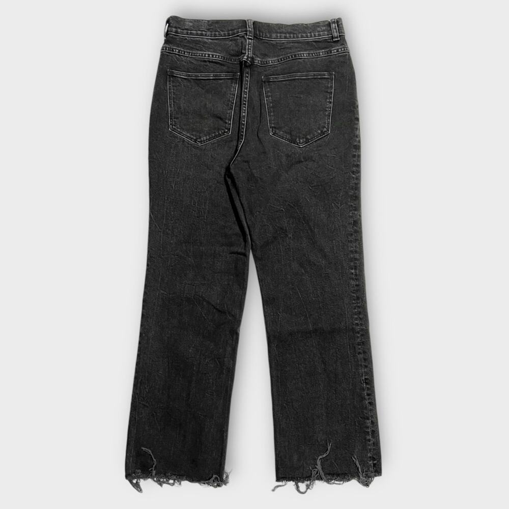 La Vie Rebecca Taylor Raw Hem Straight Leg Jeans Size 30 - Picture 2 of 6